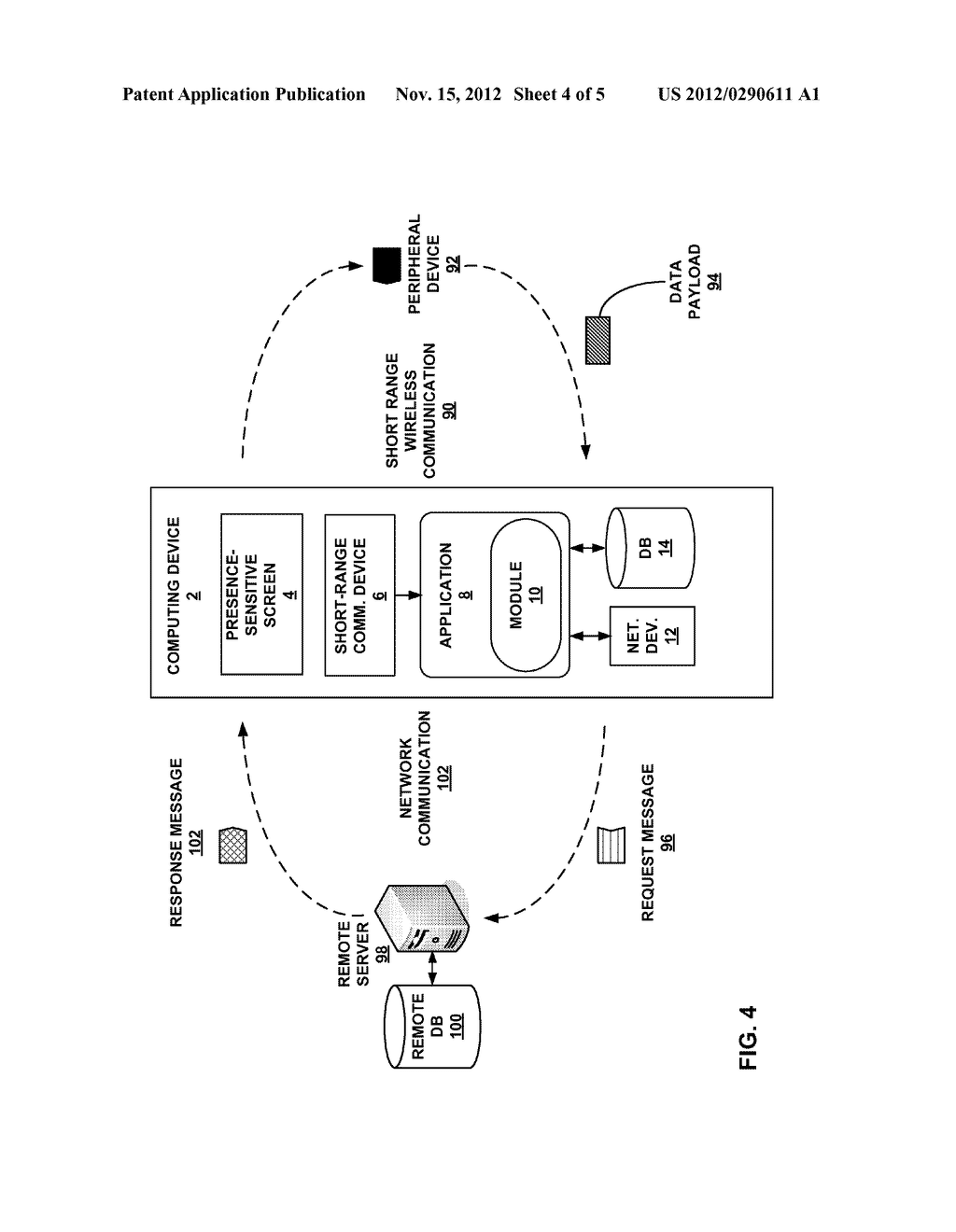 SHORT-RANGE COMMUNICATION ENABLED LOCATION SERVICE - diagram, schematic, and image 05