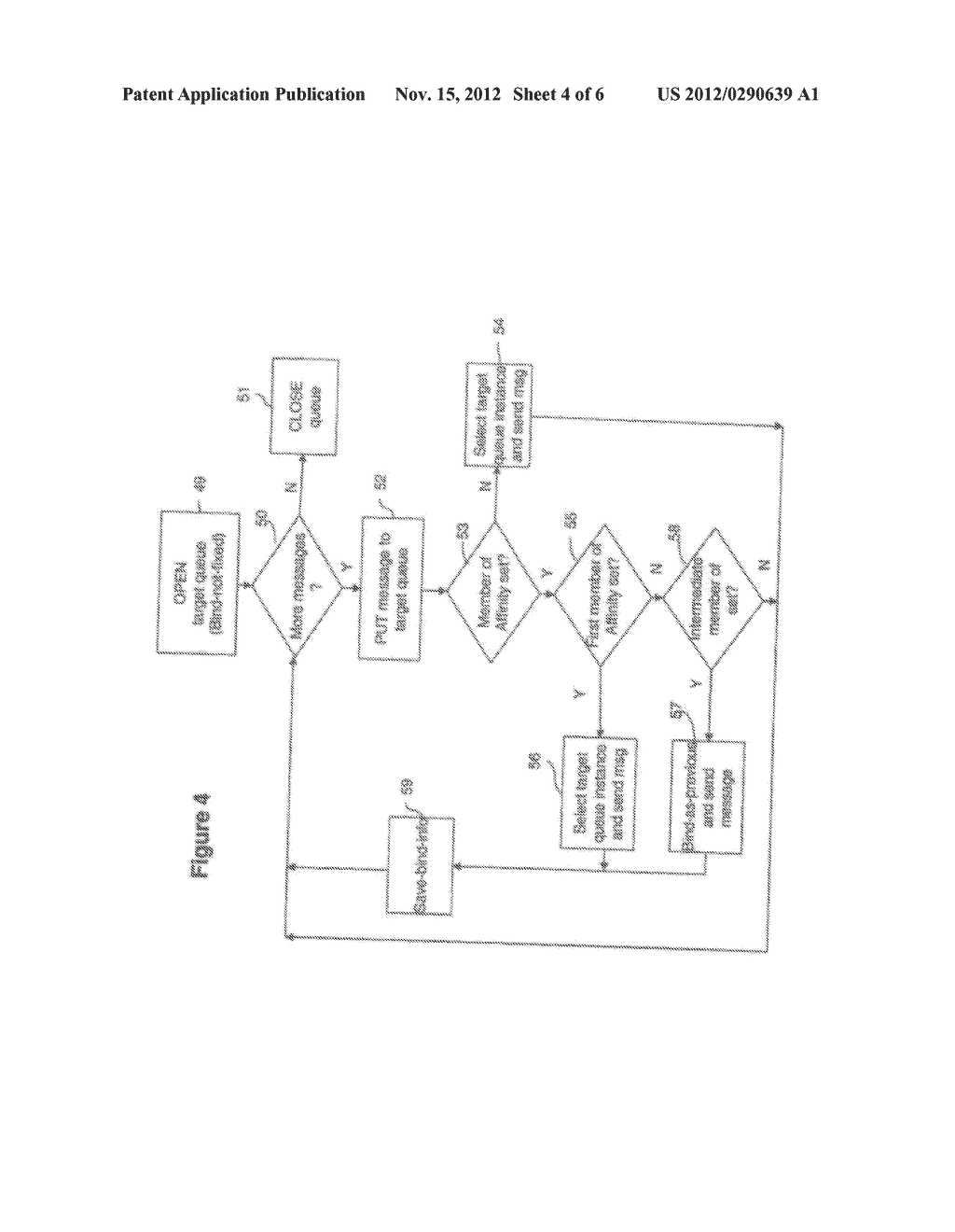 QUEUEING MESSAGES RELATED BY AFFINITY SET - diagram, schematic, and image 05