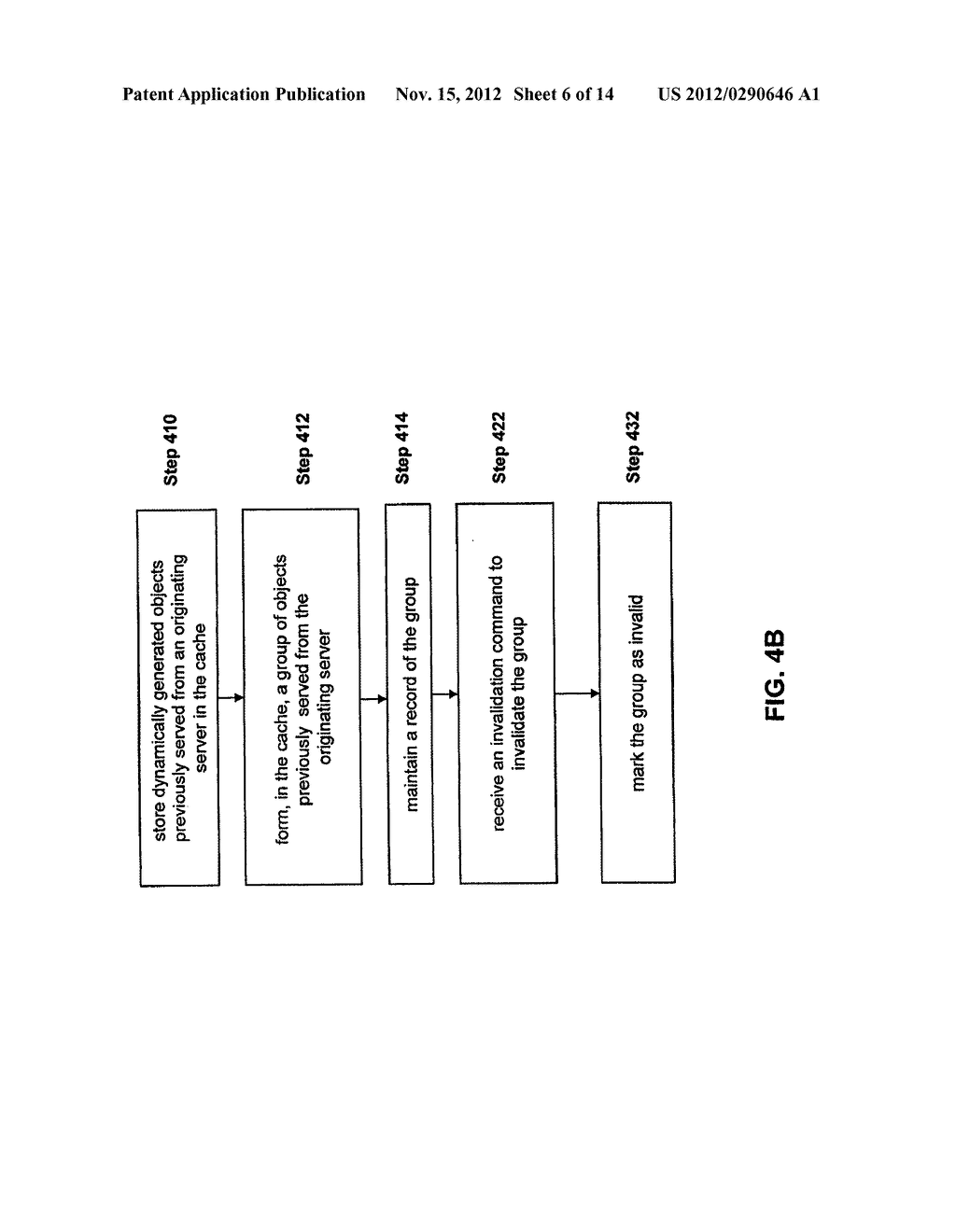SYSTEM AND METHOD FOR PERFORMING FLASH CACHING OF DYNAMICALLY GENERATED     OBJECTS IN A DATA COMMUNICATION NETWORK - diagram, schematic, and image 07
