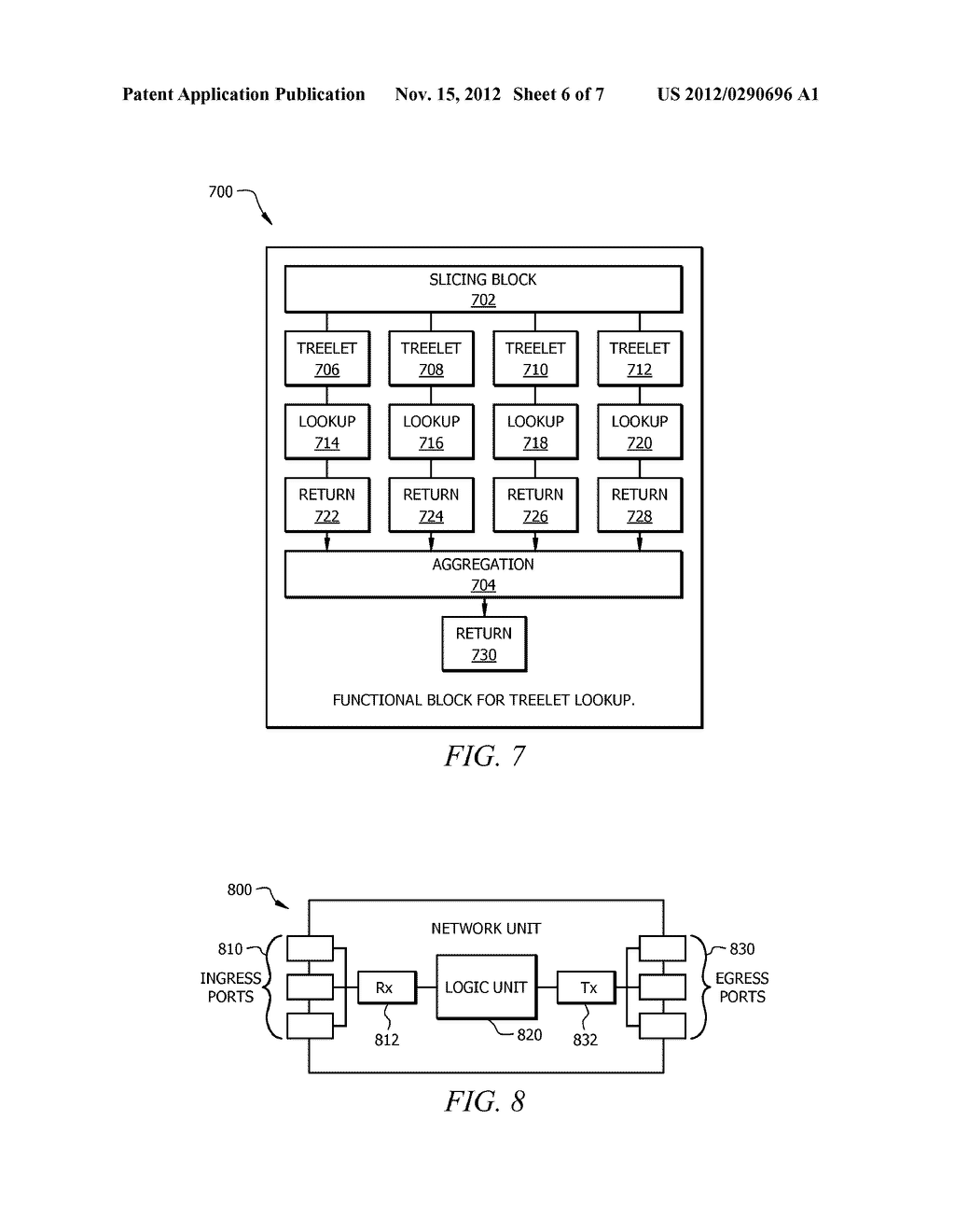 Method and System for Longest Prefix Matching of Variable-Sized     Hierarchial Names by Treelets - diagram, schematic, and image 07