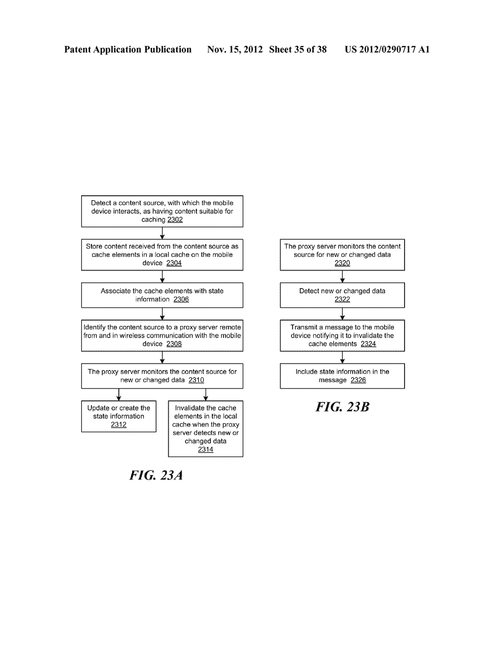 DETECTING AND PRESERVING STATE FOR SATISFYING APPLICATION REQUESTS IN A     DISTRIBUTED PROXY AND CACHE SYSTEM - diagram, schematic, and image 36