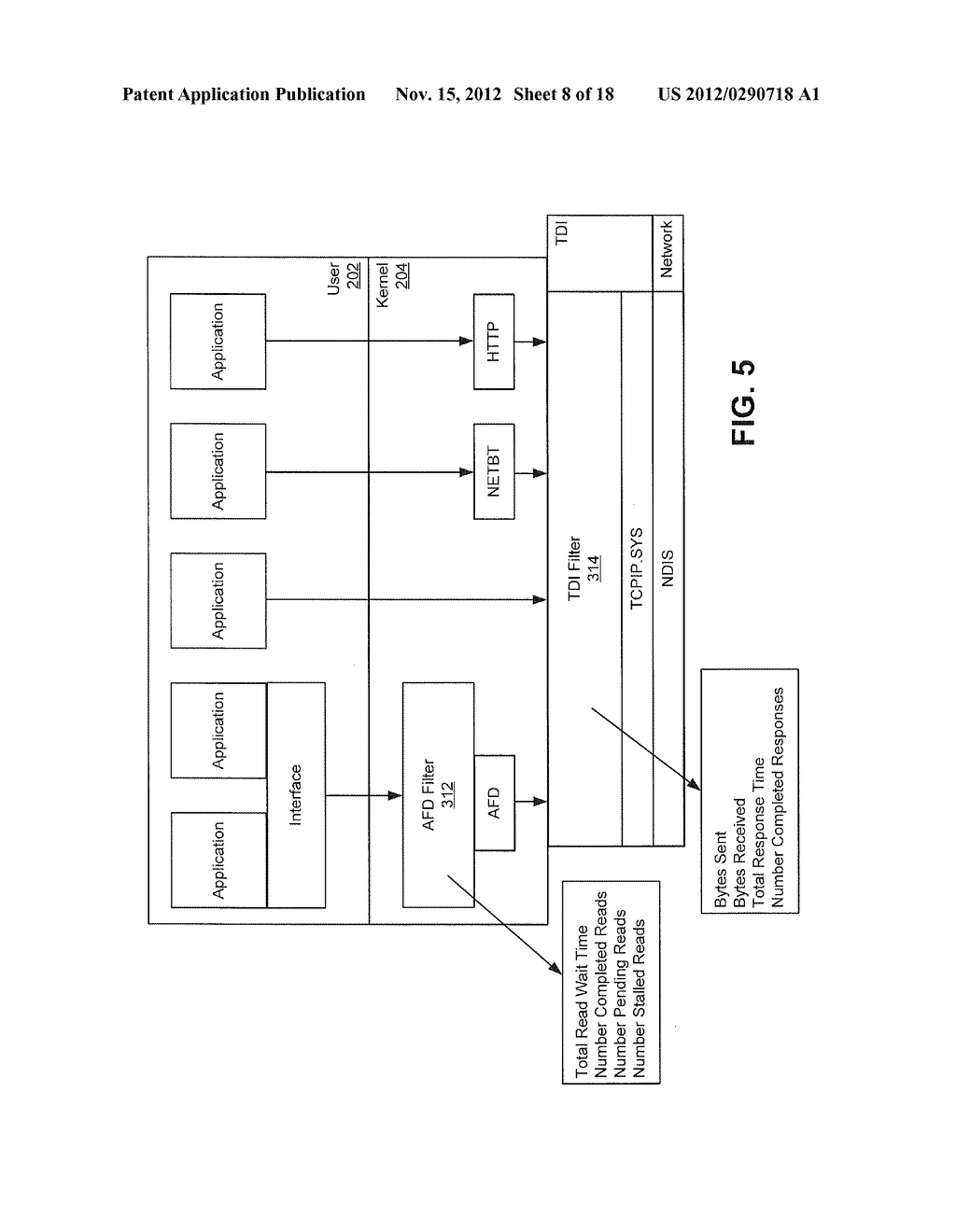 Methods and Computer Program Products for Collecting Storage Resource     Performance Data Using File System Hooks - diagram, schematic, and image 09