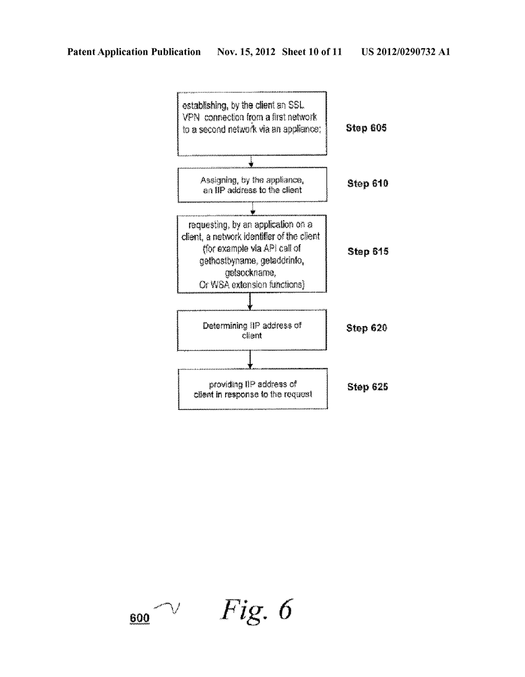 METHODS FOR ASSOCIATING AN IP ADDRESS TO A USER VIA AN APPLIANCE - diagram, schematic, and image 11