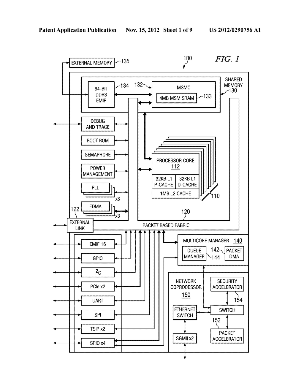 Managing Bandwidth Allocation in a Processing Node Using Distributed     Arbitration - diagram, schematic, and image 02