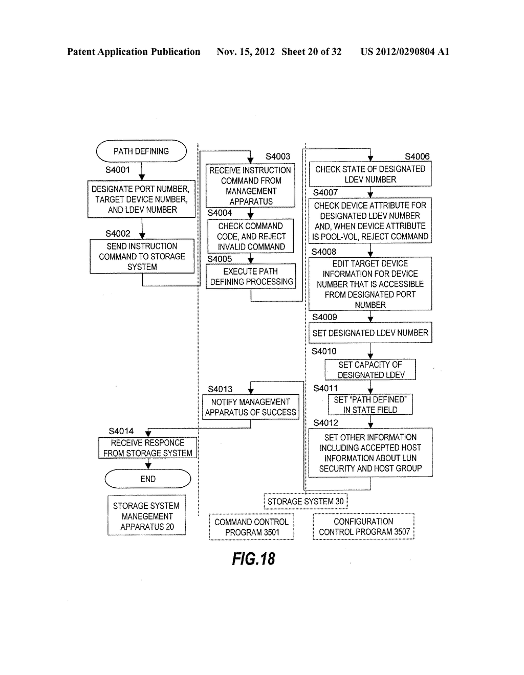 STORAGE SYSTEM FOR A STORAGE POOL AND VIRTUAL VOLUMES - diagram, schematic, and image 21