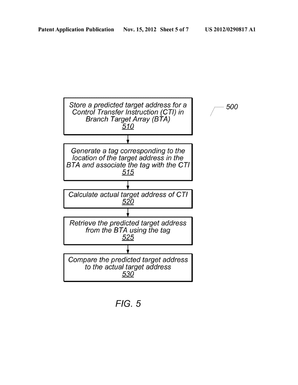 BRANCH TARGET STORAGE AND RETRIEVAL IN AN OUT-OF-ORDER PROCESSOR - diagram, schematic, and image 06