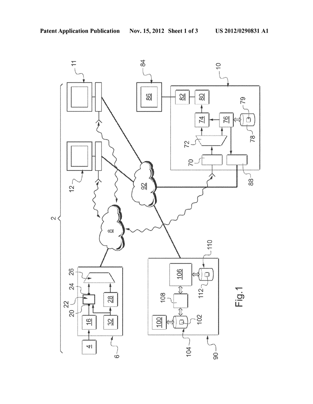 METHODS FOR DECRYPTING, TRANSMITTING AND RECEIVING CONTROL WORDS, STORAGE     MEDIUM AND SERVER FOR SAID METHODS - diagram, schematic, and image 02