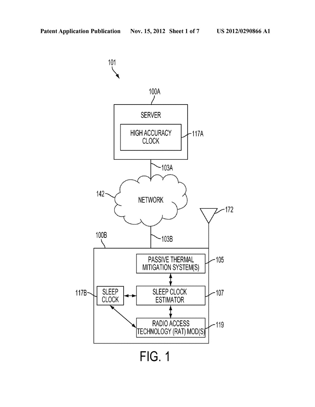 METHOD AND SYSTEM FOR CORRECTING TIMING ERRORS DUE TO THERMAL CHANGES     WITHIN A PORTABLE COMPUTING DEVICE - diagram, schematic, and image 02