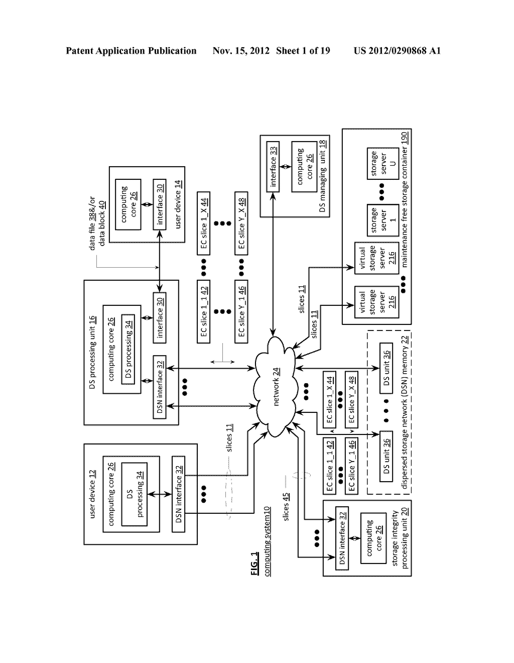 ASSIGNING A DISPERSED STORAGE NETWORK ADDRESS RANGE IN A MAINTENANCE FREE     STORAGE CONTAINER - diagram, schematic, and image 02