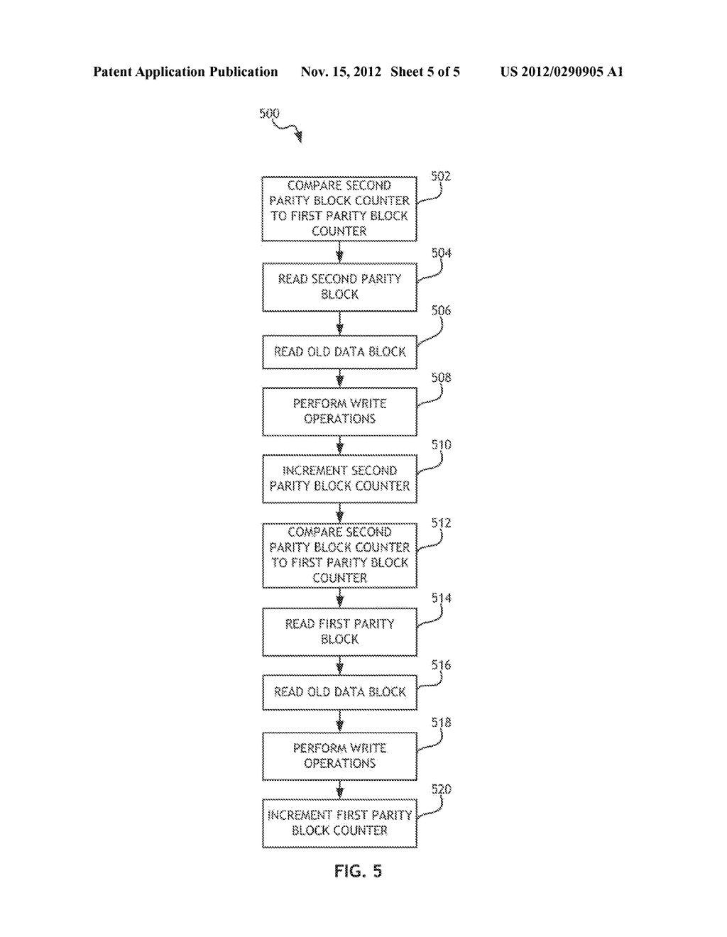 SYSTEM AND METHOD FOR OPTIMIZING READ-MODIFY-WRITE OPERATIONS IN A RAID 6     VOLUME - diagram, schematic, and image 06