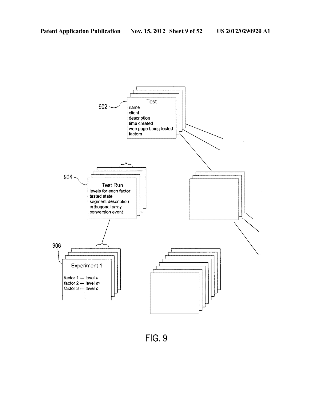 GRAPHICAL-USER-INTERFACE-BASED METHOD AND SYSTEM FOR DESIGNING AND     CONFIGURING WEB-SITE TESTING AND ANALYSIS - diagram, schematic, and image 10