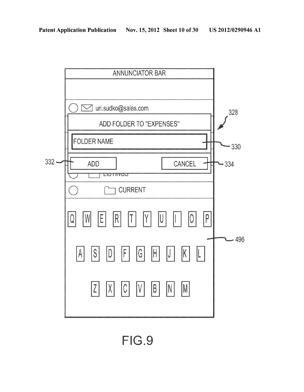 MULTI-SCREEN EMAIL CLIENT - diagram, schematic, and image 11