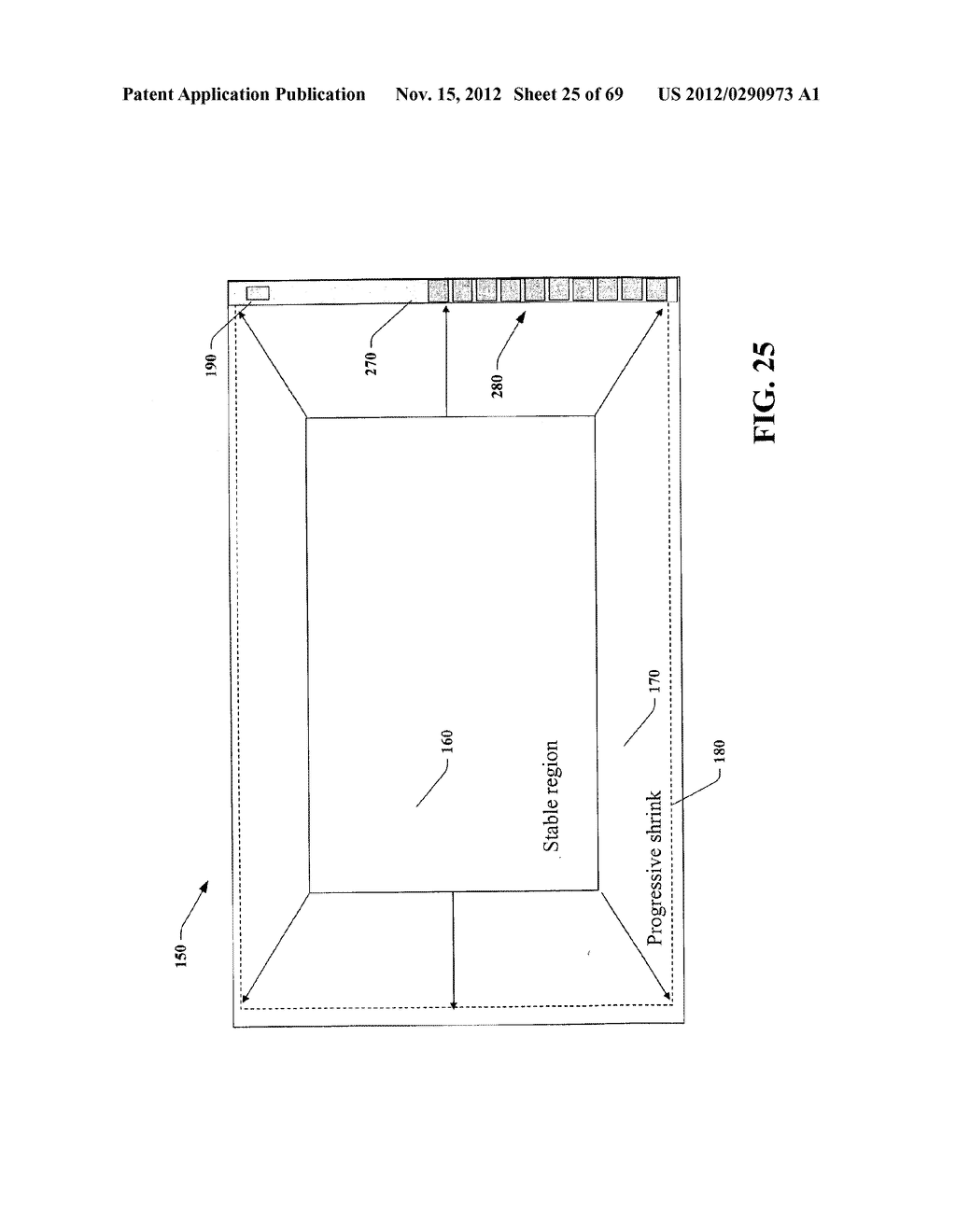 SYSTEM AND METHOD THAT FACILITATES COMPUTER DESKTOP USE VIA SCALING OF     DISPLAYED OBJECTS - diagram, schematic, and image 26