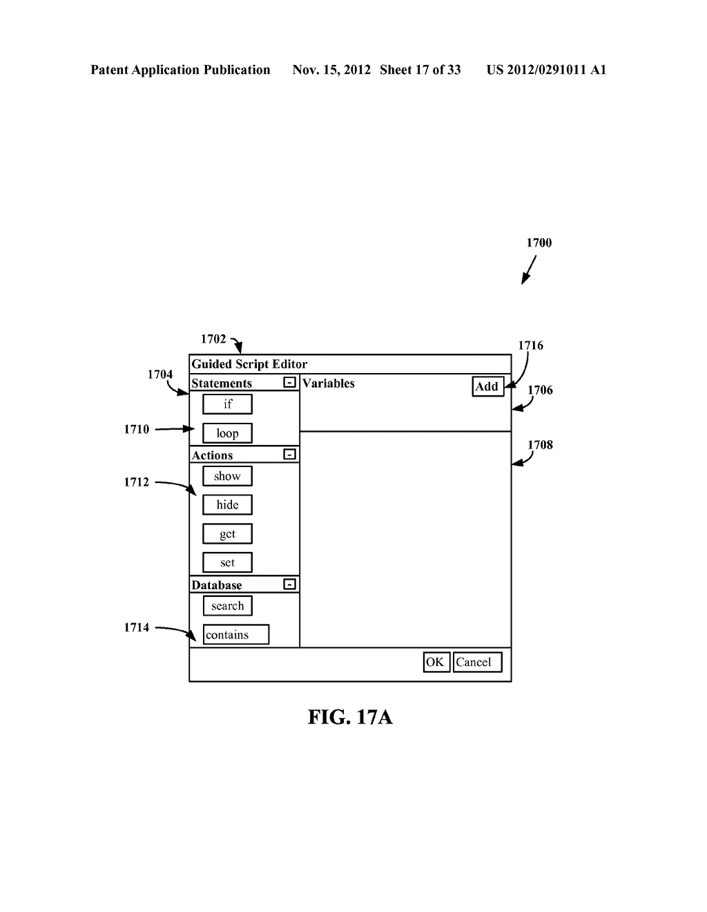 User Interfaces to Assist in Creating Application Scripts - diagram, schematic, and image 18