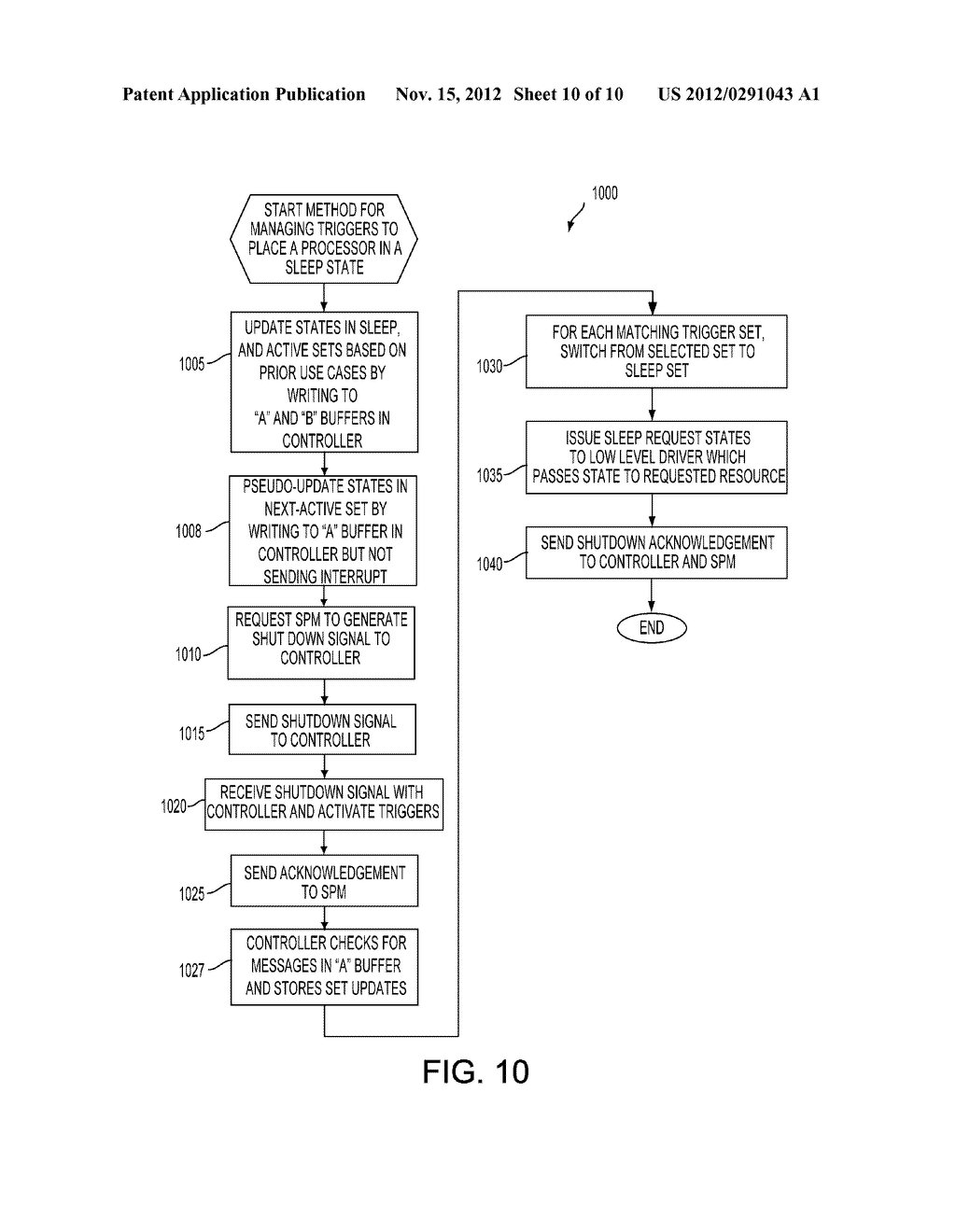 Minimizing Resource Latency Between Processor Application States In A     Portable Computing Device By Using A Next-Active State Set - diagram, schematic, and image 11