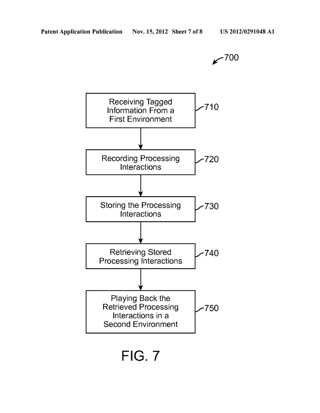 RECORDING AND PLAYBACK OF SYSTEM INTERACTIONS IN DIFFERENT SYSTEM     ENVIRONMENTS - diagram, schematic, and image 08