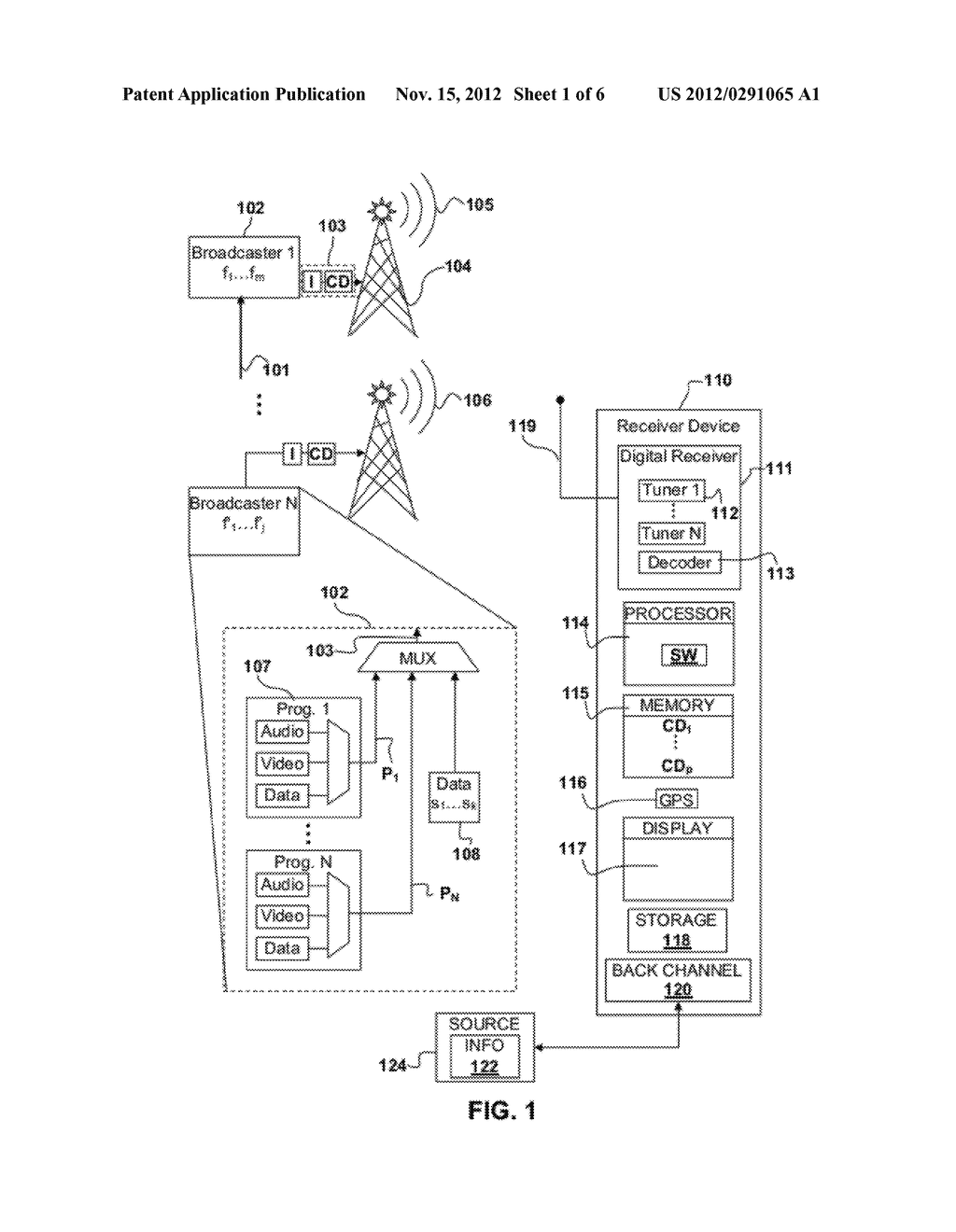 INTEGRATION OF CONTROL DATA INTO DIGITAL BROADCAST CONTENT FOR ACCESS TO     ANCILLARY INFORMATION - diagram, schematic, and image 02