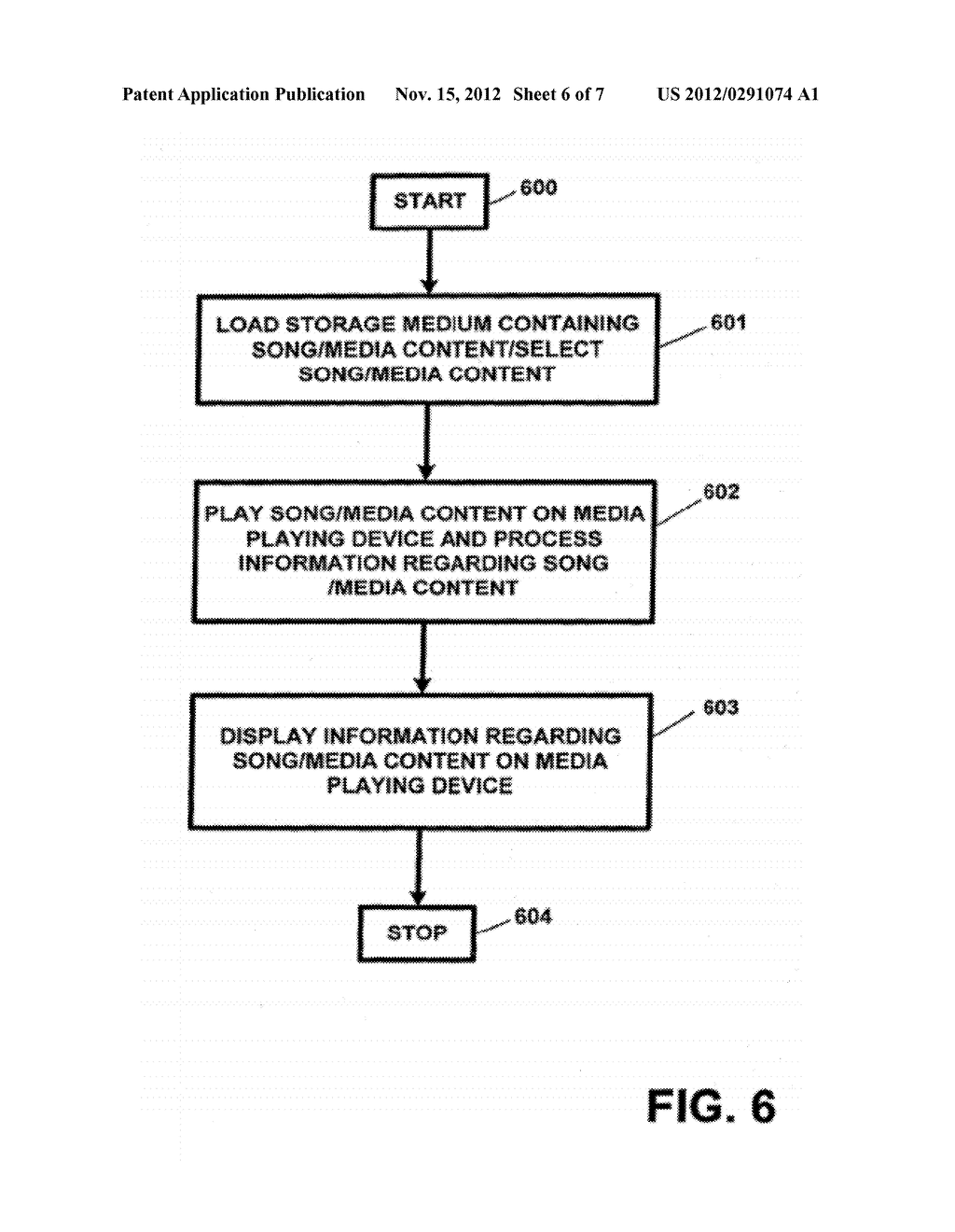 APPARATUS AND METHOD FOR PROVIDING INFORMATION IN CONJUNCTION WITH MEDIA     CONTENT - diagram, schematic, and image 07