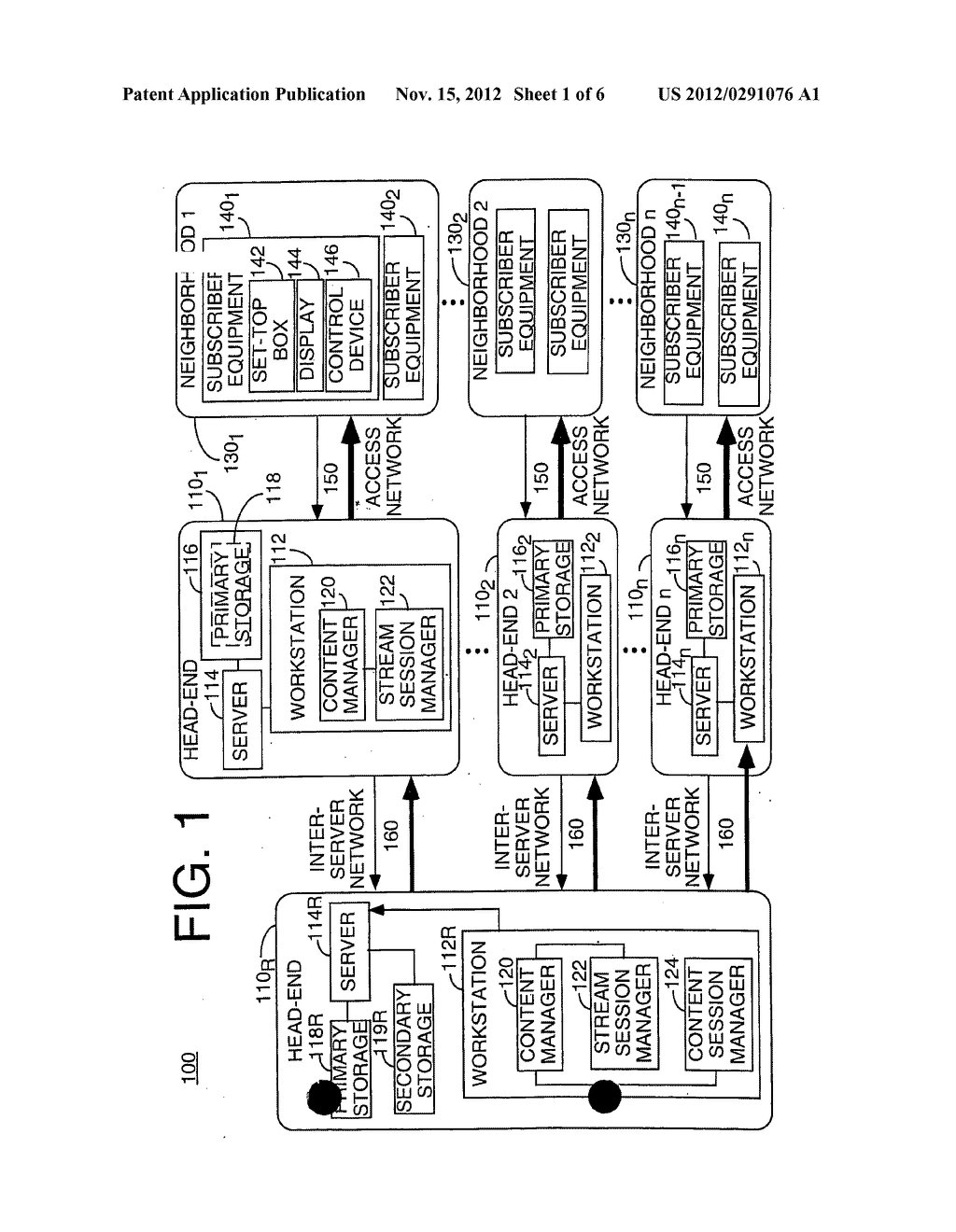 Method and Apparatus for Hierarchical Distribution of Video Content for an     Interactive Information Distribution System - diagram, schematic, and image 02