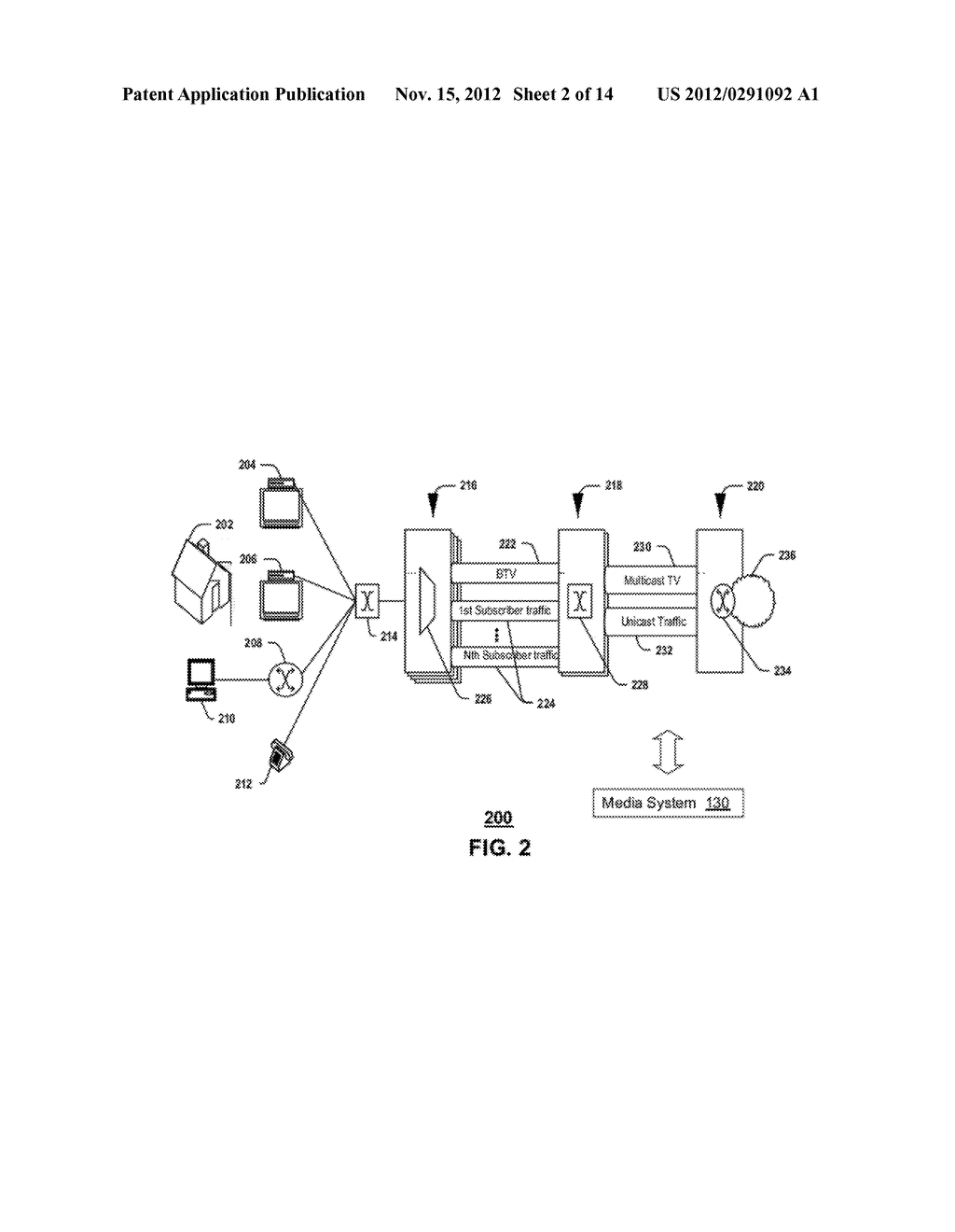 METHOD AND SYSTEM FOR DISTRIBUTING MEDIA CONTENT - diagram, schematic, and image 03