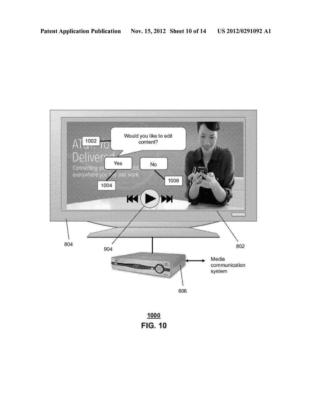 METHOD AND SYSTEM FOR DISTRIBUTING MEDIA CONTENT - diagram, schematic, and image 11