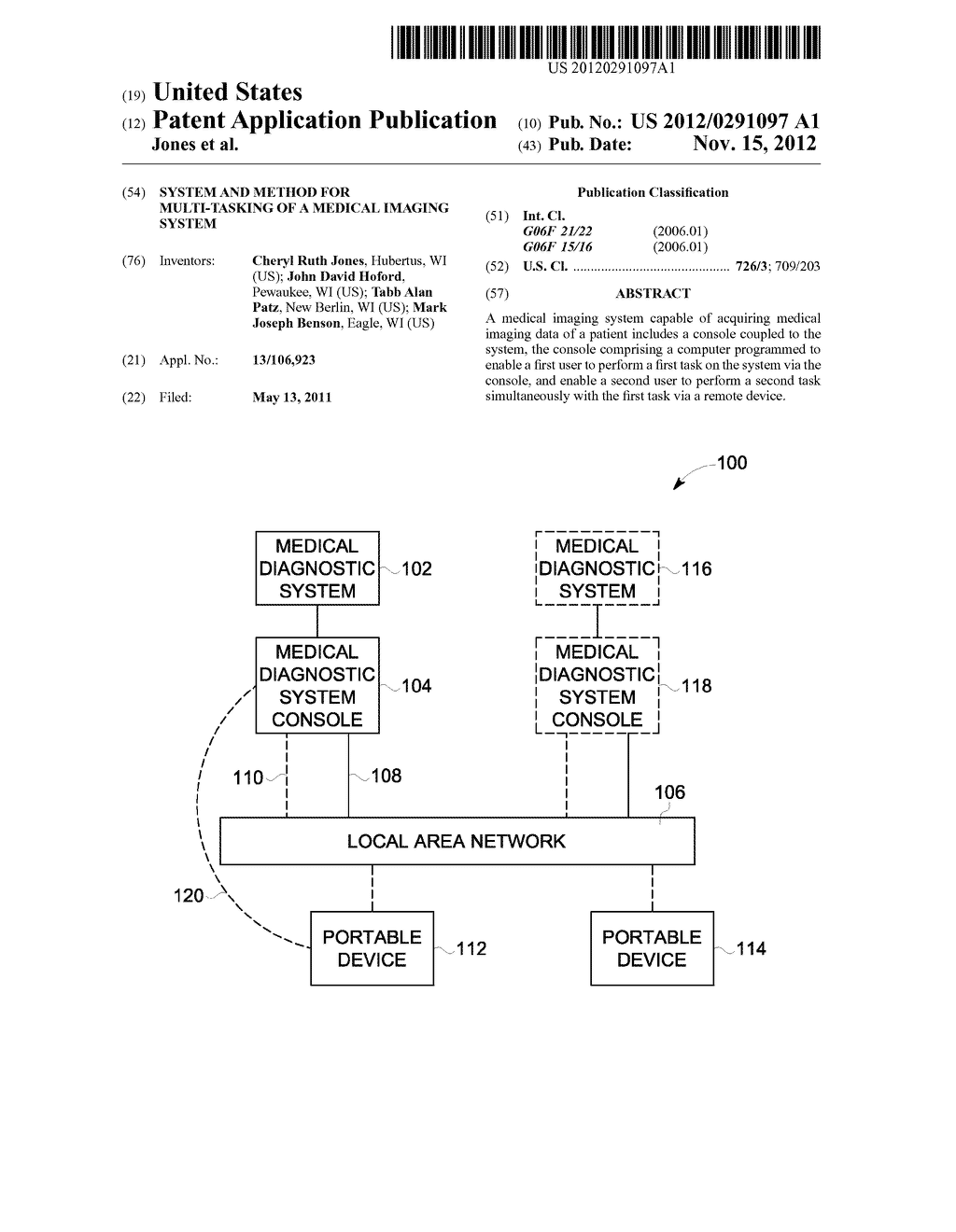 SYSTEM AND METHOD FOR MULTI-TASKING OF A MEDICAL IMAGING SYSTEM - diagram, schematic, and image 01