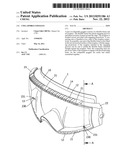 Collapsible goggles diagram and image