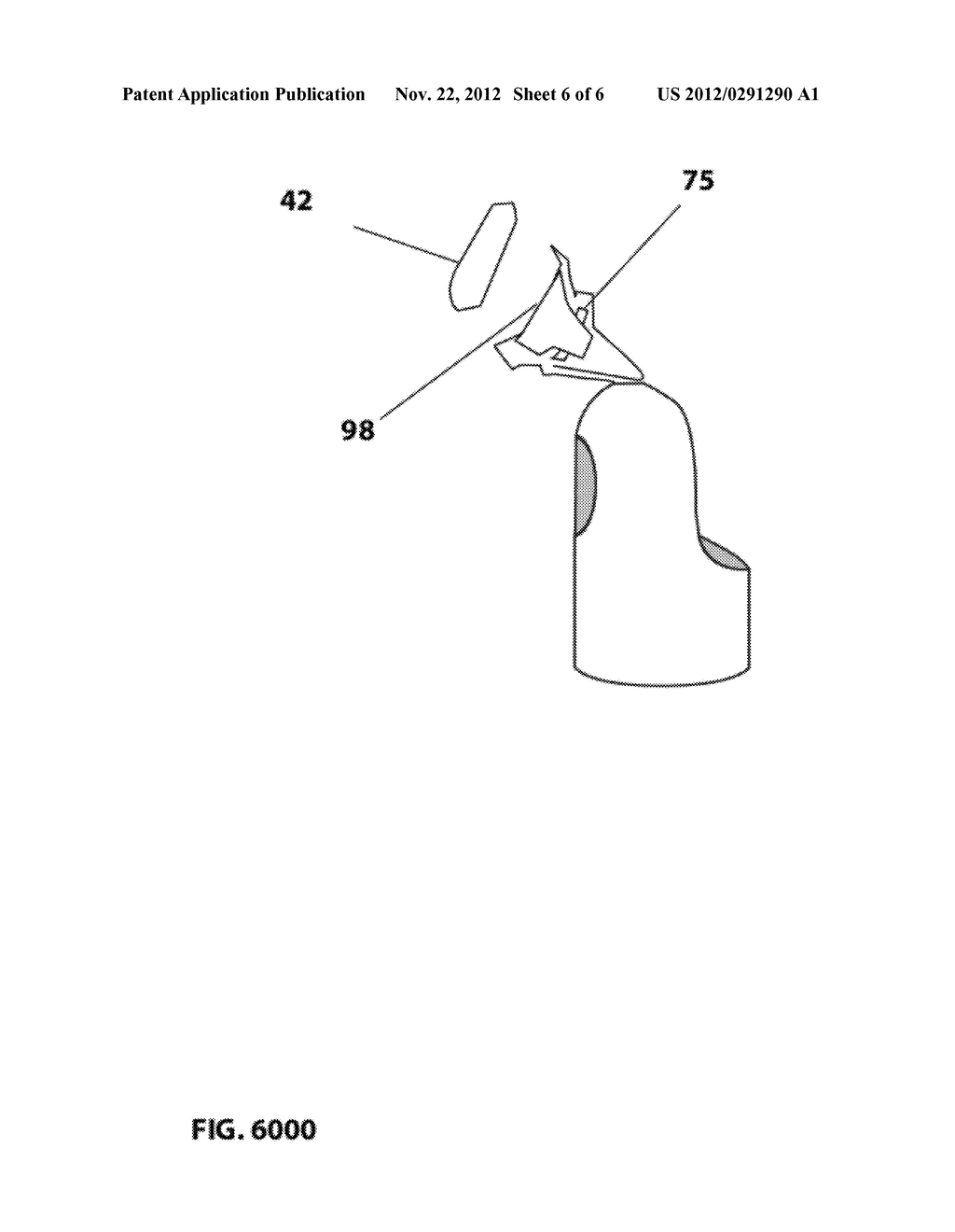 Open Top Razor Cap and Dispenser - diagram, schematic, and image 07