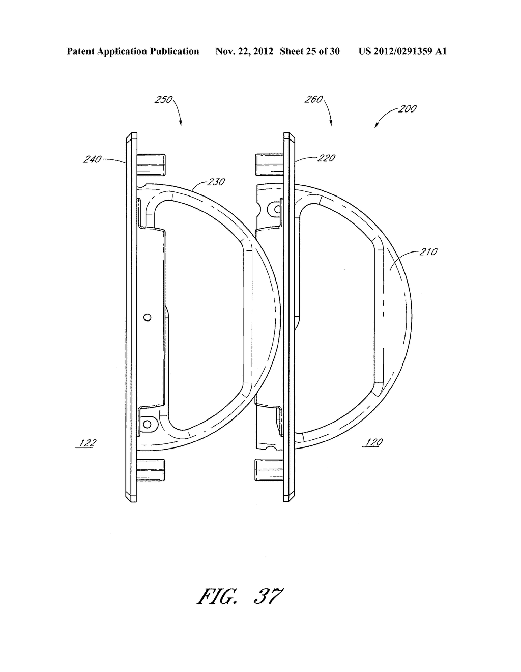 RECESSABLE ROTARY SLIDING DOOR HANDLE - diagram, schematic, and image 26