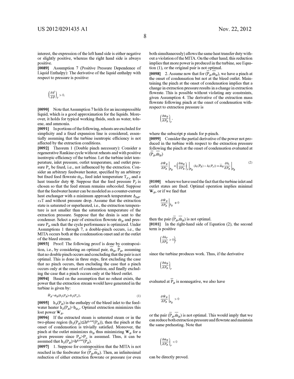 DOUBLE PINCH CRITERION FOR OPTIMIZATION OF REGENERATIVE RANKINE CYCLES - diagram, schematic, and image 20