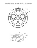 THERMALLY COMPLIANT SUPPORT FOR A COMBUSTION SYSTEM diagram and image