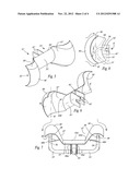 Bicycle windscreen with handlebar mount diagram and image