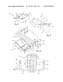 Bicycle windscreen with handlebar mount diagram and image