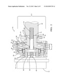 AXIALLY COMPACT COUPLING FOR A CAMSHAFT PHASER ACTUATED BY ELECTRIC MOTOR diagram and image