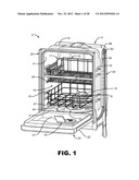 HEIGHT ADJUSTER MECHANISM FOR A DISHWASHER DISH RACK diagram and image