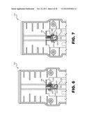 HEIGHT ADJUSTER MECHANISM FOR A DISHWASHER DISH RACK diagram and image