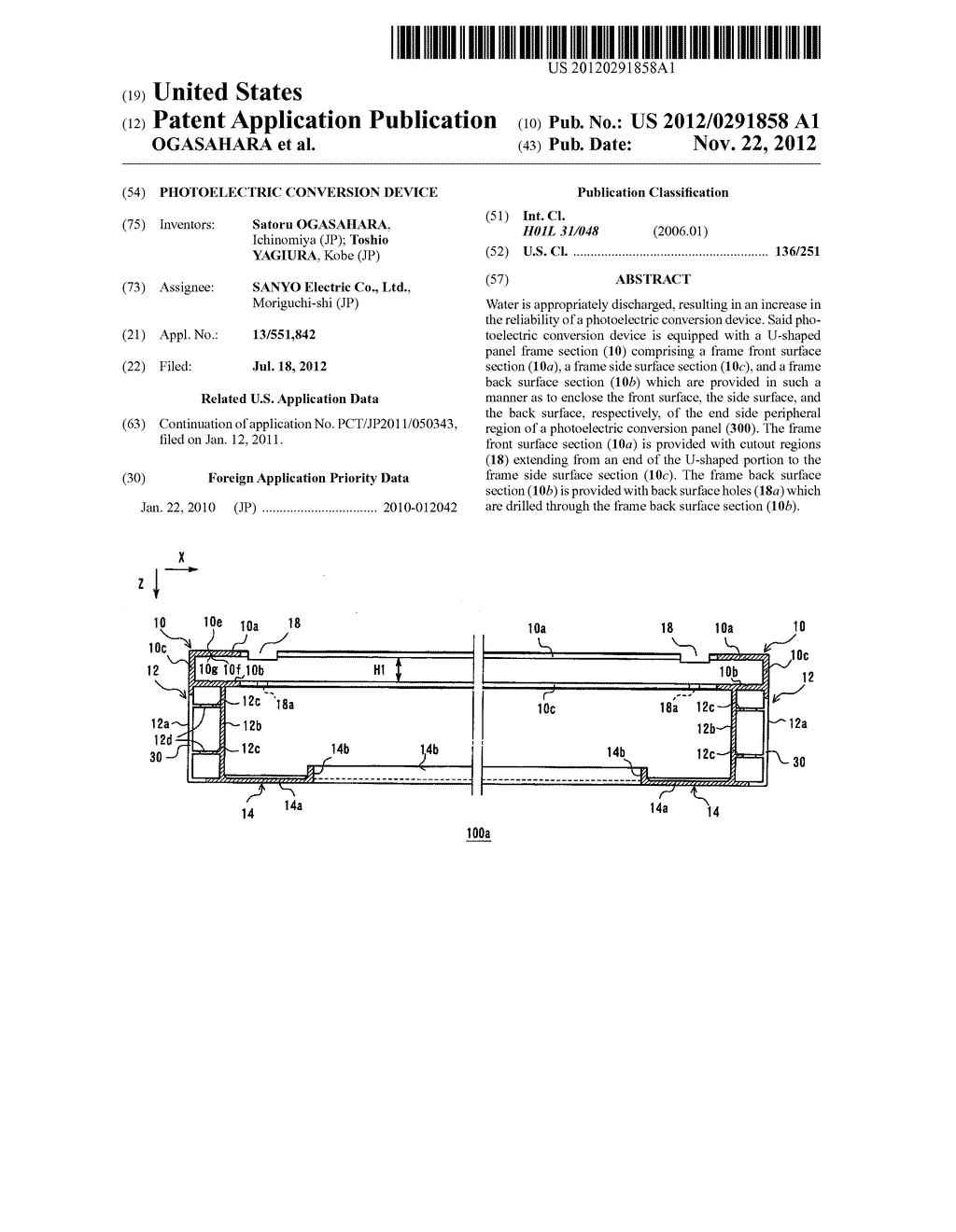 PHOTOELECTRIC CONVERSION DEVICE - diagram, schematic, and image 01