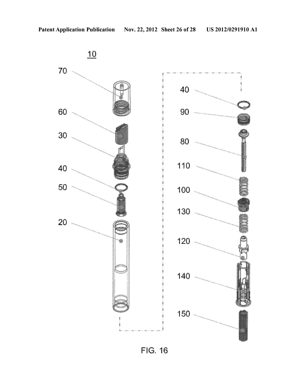 CLICK PEN APPLICATOR DEVICE AND METHOD OF USING SAME - diagram, schematic, and image 27