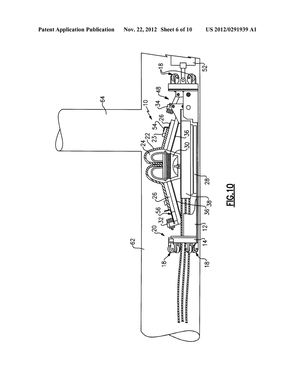 LATERAL LINER LAUNCHER DEVICE AND METHOD OF INSTALLATION - diagram, schematic, and image 07