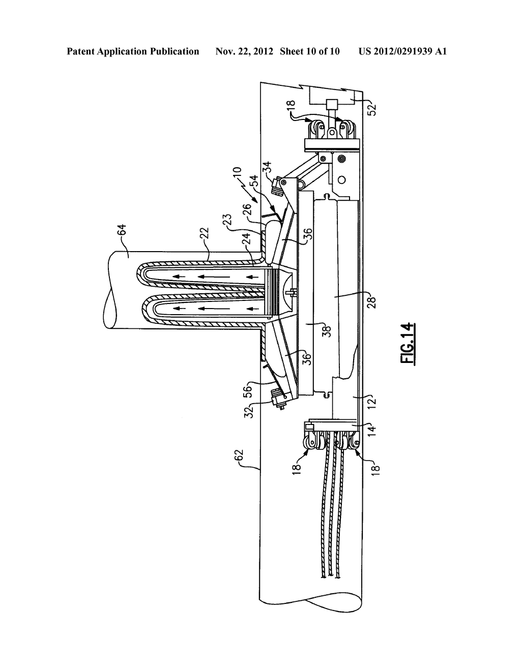 LATERAL LINER LAUNCHER DEVICE AND METHOD OF INSTALLATION - diagram, schematic, and image 11