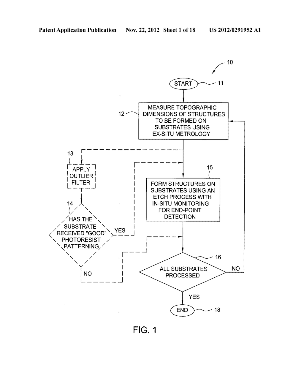 METHOD AND SYSTEM FOR MONITORING AN ETCH PROCESS - diagram, schematic, and image 02