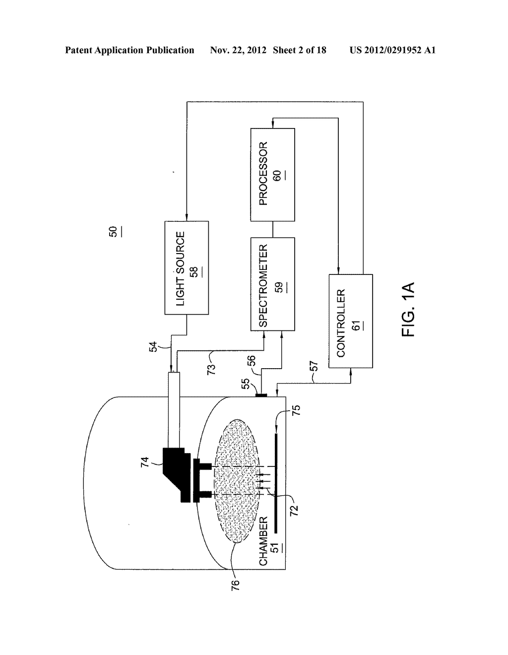 METHOD AND SYSTEM FOR MONITORING AN ETCH PROCESS - diagram, schematic, and image 03