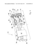 Blind with head rail and control guides diagram and image