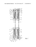 SINGLE-TRACK STACKING PANEL COVERING FOR AN ARCHITECTURAL OPENING diagram and image