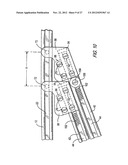 SINGLE-TRACK STACKING PANEL COVERING FOR AN ARCHITECTURAL OPENING diagram and image