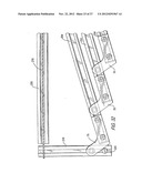 SINGLE-TRACK STACKING PANEL COVERING FOR AN ARCHITECTURAL OPENING diagram and image