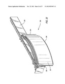 SINGLE-TRACK STACKING PANEL COVERING FOR AN ARCHITECTURAL OPENING diagram and image