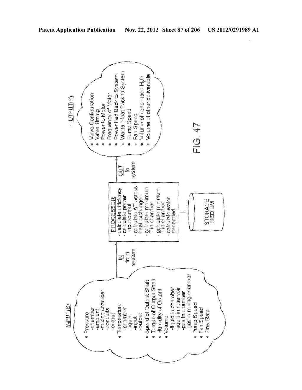 COMPRESSED AIR ENERGY STORAGE SYSTEM UTILIZING TWO-PHASE FLOW TO     FACILITATE HEAT EXCHANGE - diagram, schematic, and image 88