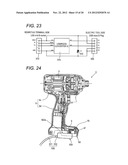 ELECTRIC TOOL AND COMMUNICATION PLUG FOR ELECTRIC TOOL diagram and image