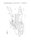 CONTROL OF AN AIRSTREAM FLOW RATE THROUGH A COVERED COMPARTMENT BY AN     ADJUSTABLE SHUTTER diagram and image